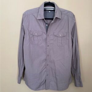 PD&C Gray Button Down Shirt